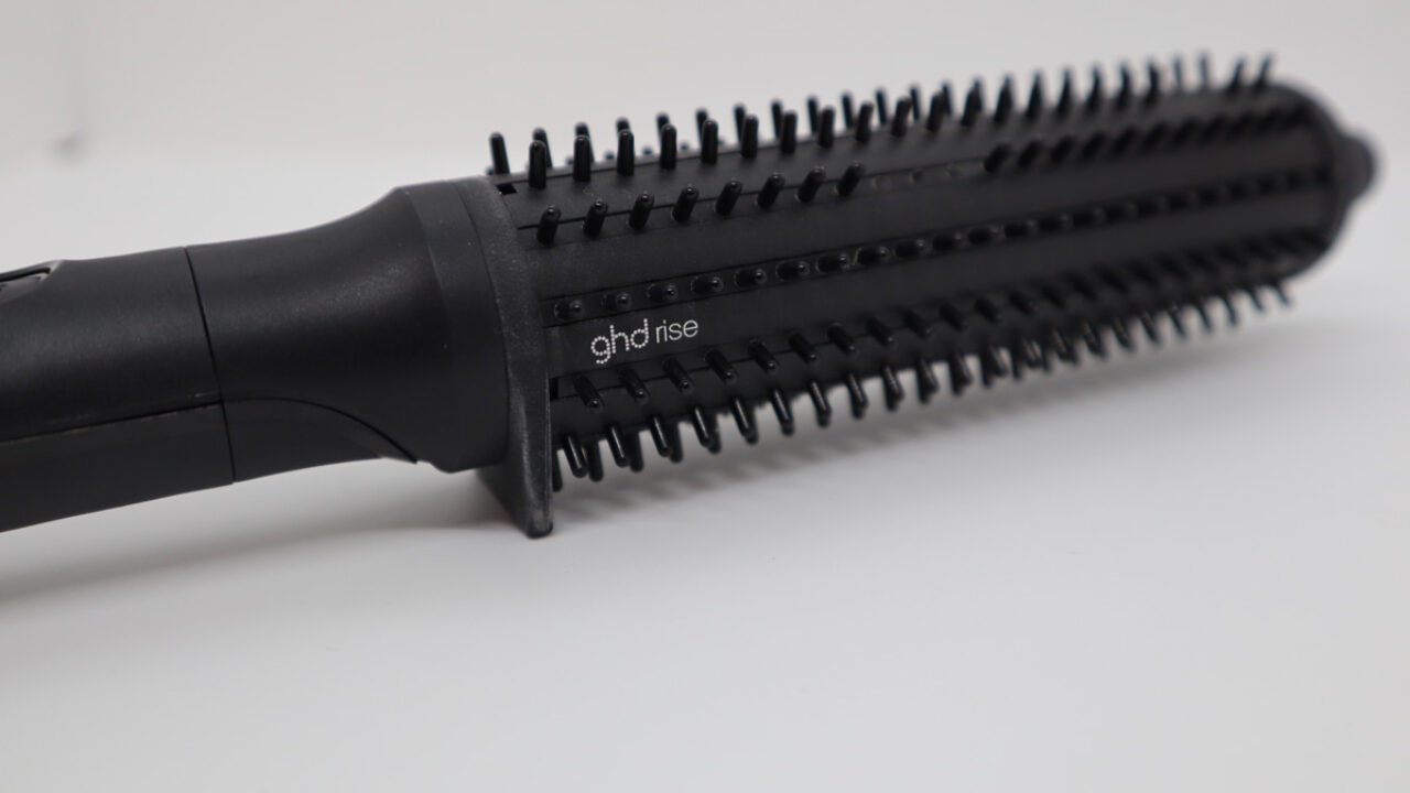 GHd Rise hot brush review side