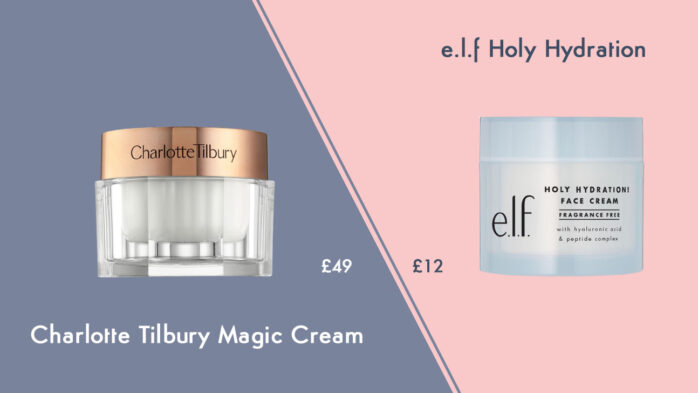 Charlotte Tilbury Magic Cream alternative cheap alternative from elf