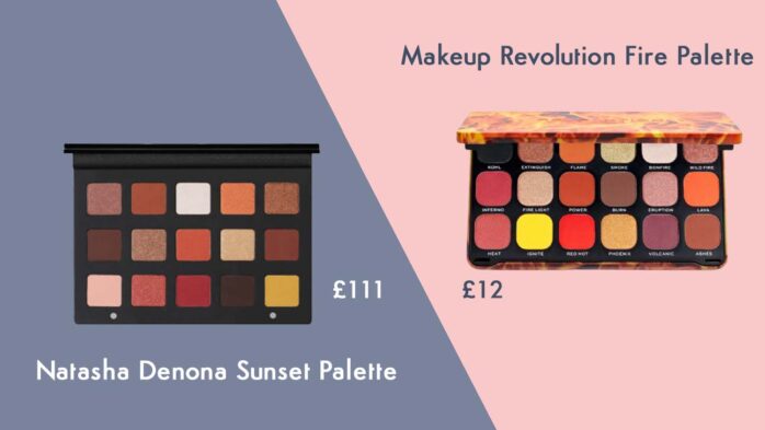 Natasha Denona Sunset eyeshadow palette makeup from Revolution