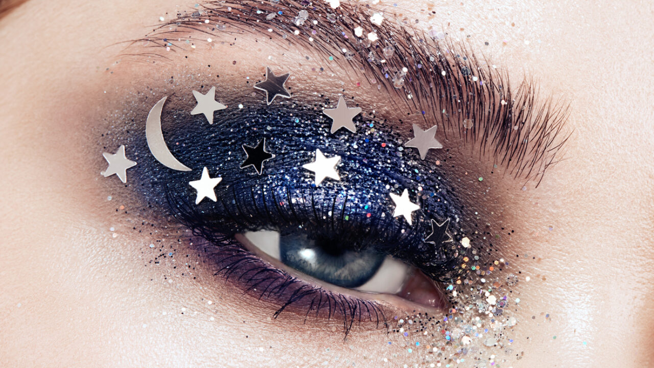 Sequin makeup outlet