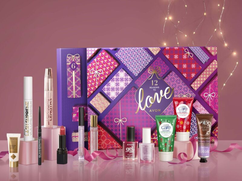 Avon 12 Day Advent Calendar whats inside contents