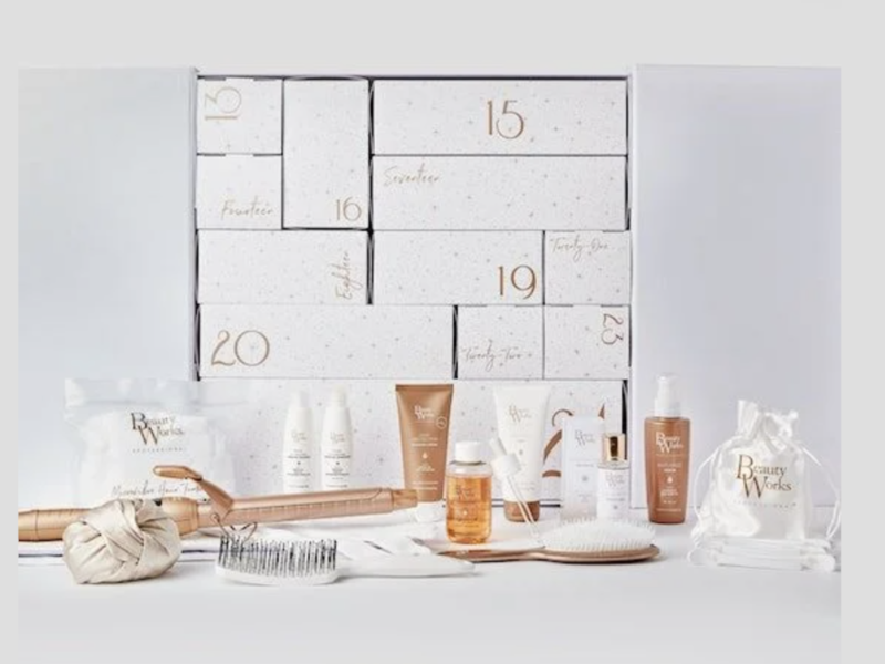 Beauty Works Advent Calendar 2022 contents whats inside