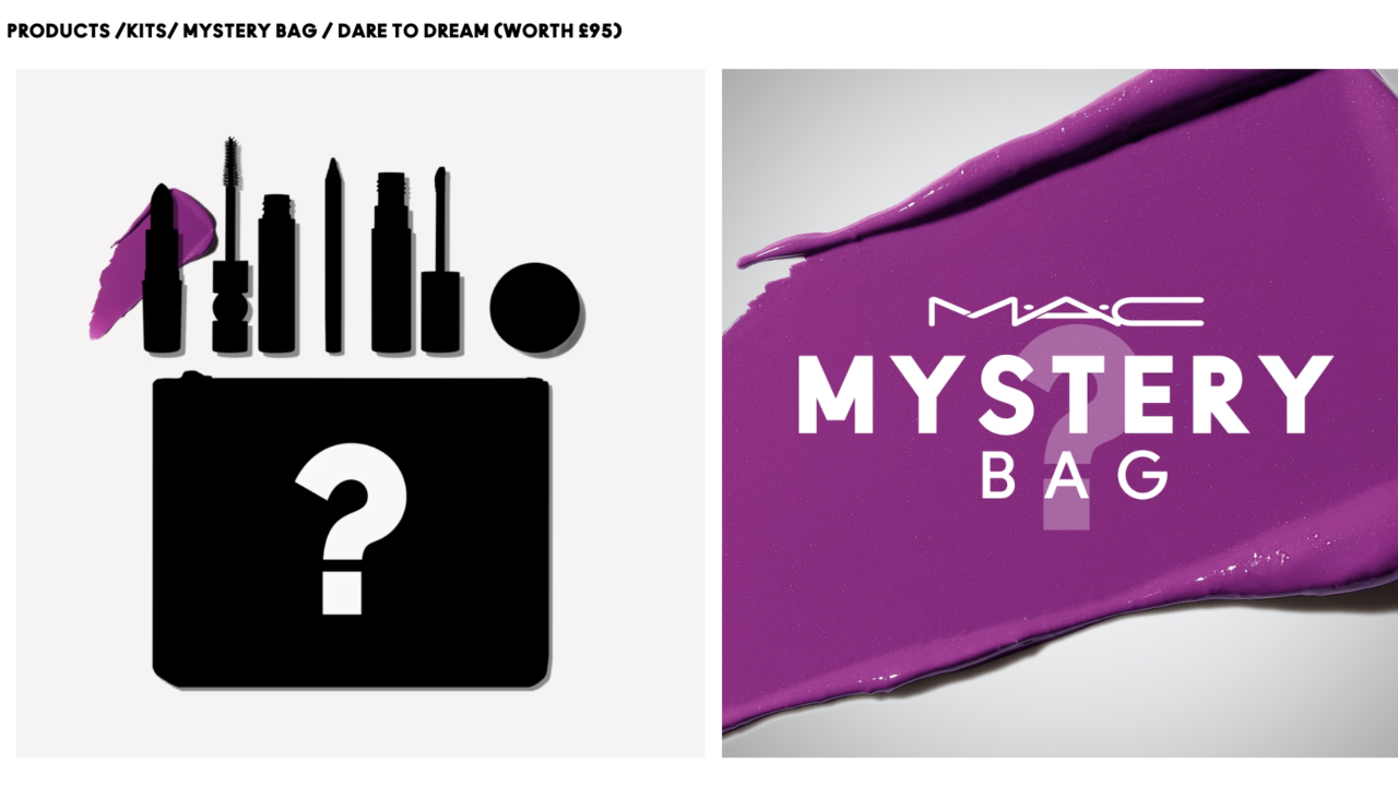 MAC mystery bags what's inside
