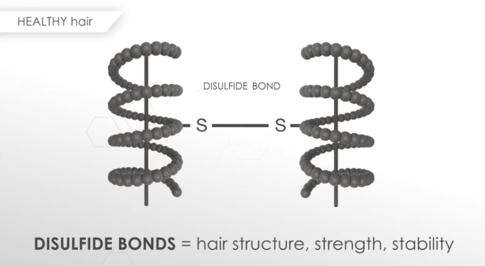 Disulfide bonds and hair damage