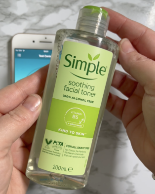 Simple Soothing Toner review