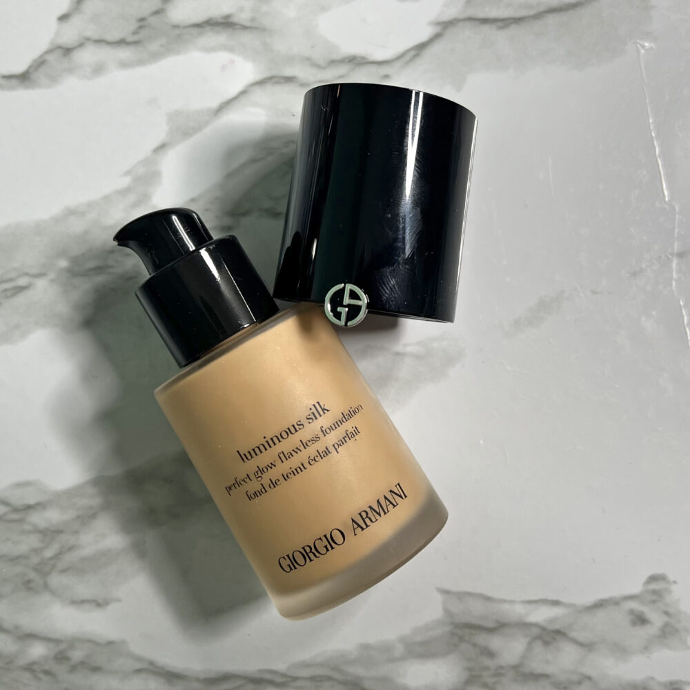 Giorgio Armani Luminous Silk foundation test