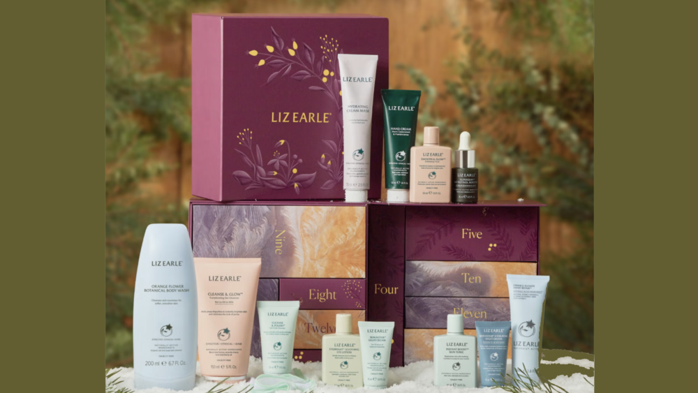 Liz Earle advent calendar 2023 contents